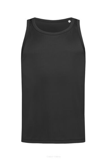 Stedman 8010 Active Tank Top (Black Opal) BLO