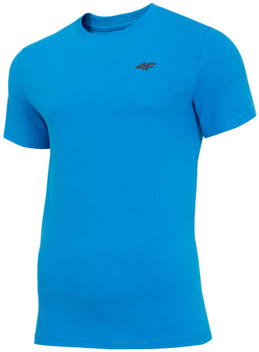 TSM070 T-shirt męski NIEBIESKI