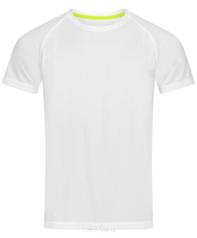 Stedman 8410 Active Raglan (White) WHI
